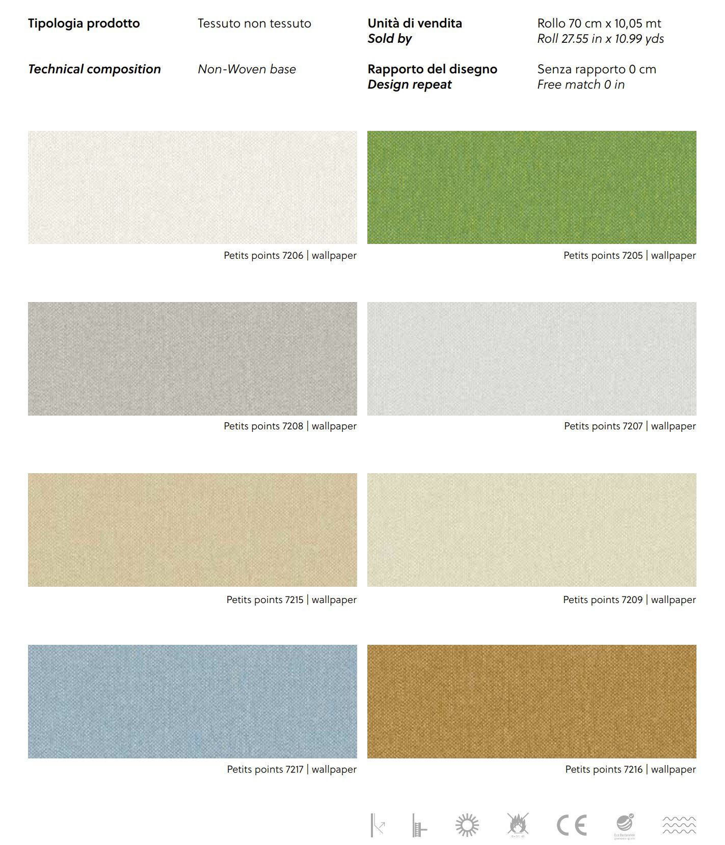 Однотонные обои Jannelli&Volpi СП 505 GRANDE CORNICHE ARCH-00062579 - Вид №2