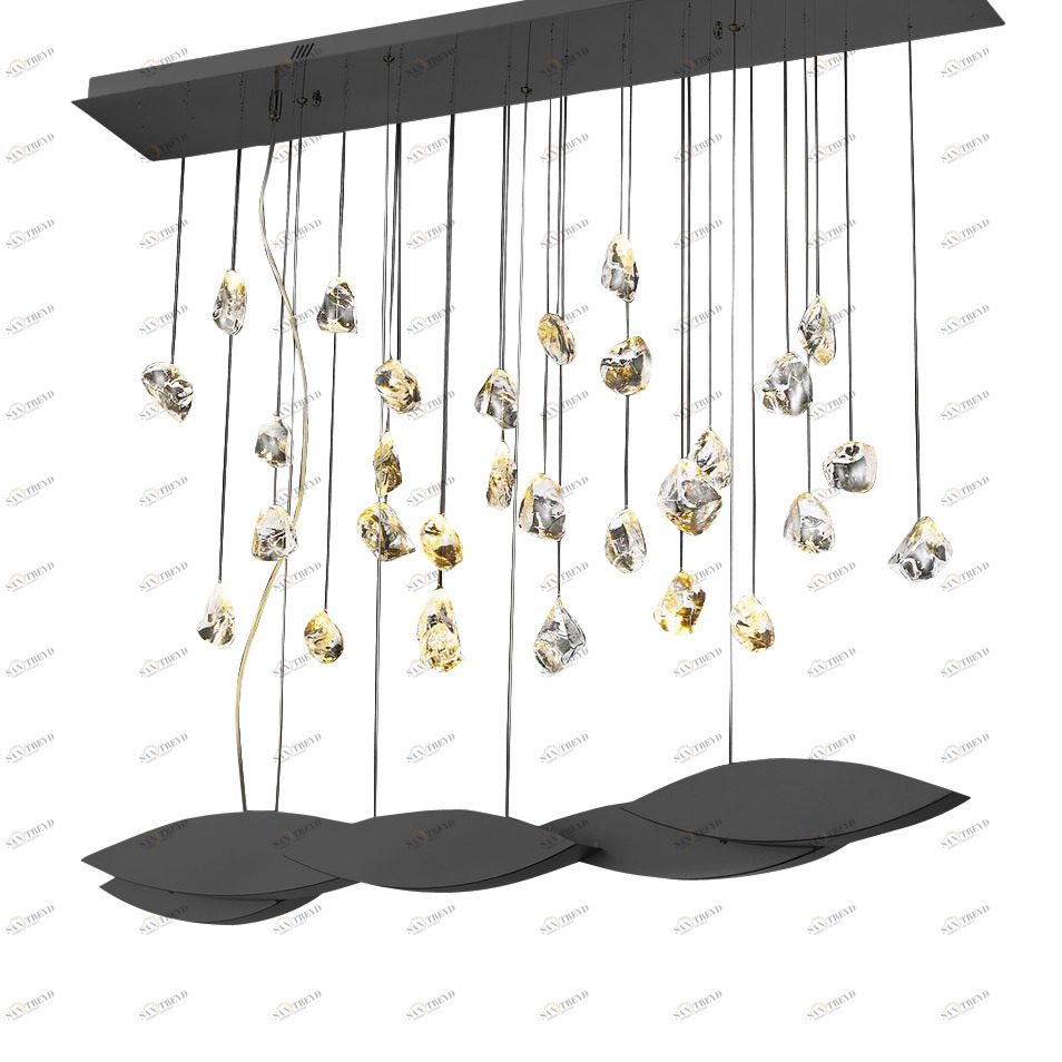 Подвесной светильник Starry Clouds L black от Delight Collection PR98027L DELIGHT ДИЗАЙНЕРСКИЕ 243787 Черный 