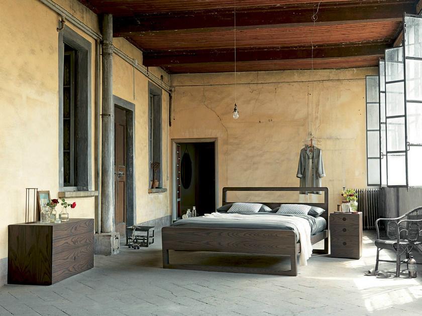 Fimar Двуспальная кровать из дерева с регулируемым изголовьем Feel sun-id-1425156 - Вид №2