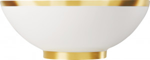 91568 Sieger by Furstenberg Чаша закругл. Sieger by Furstenberg "Мой фарфор! Золотое сокровище" 26см Фарфор