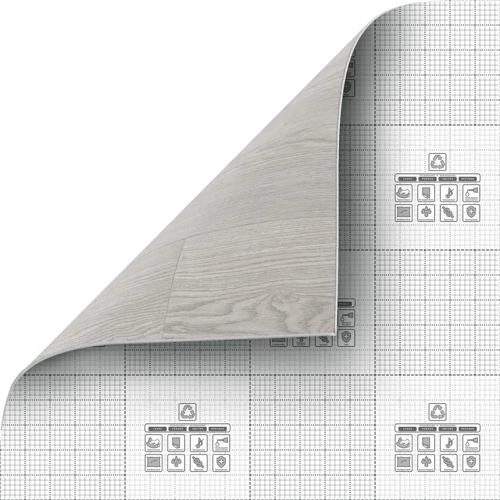 Линолеум полукоммерческий KREAFORTA «Баргузин» класс 33, 1.5 м 89427467 STLM-1577510 - Вид №4