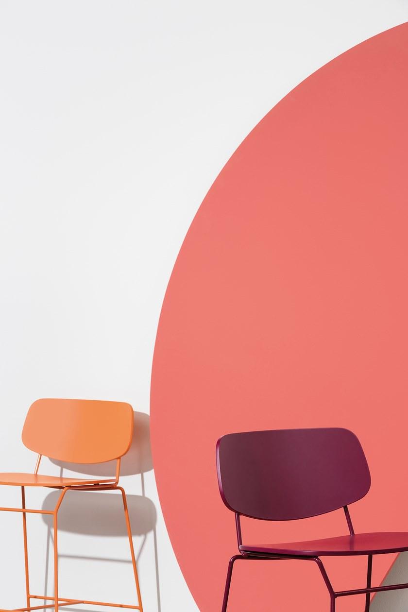 Billiani Стул барный из стали Doll 164 - Вид №2