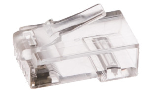 15935717 Вилка RJ-45 8P8C PLUG5UP-INSERT универсал кат5e со вставкой контакты 30мкр 100 PLUG5UP-INSERT Cablexpert