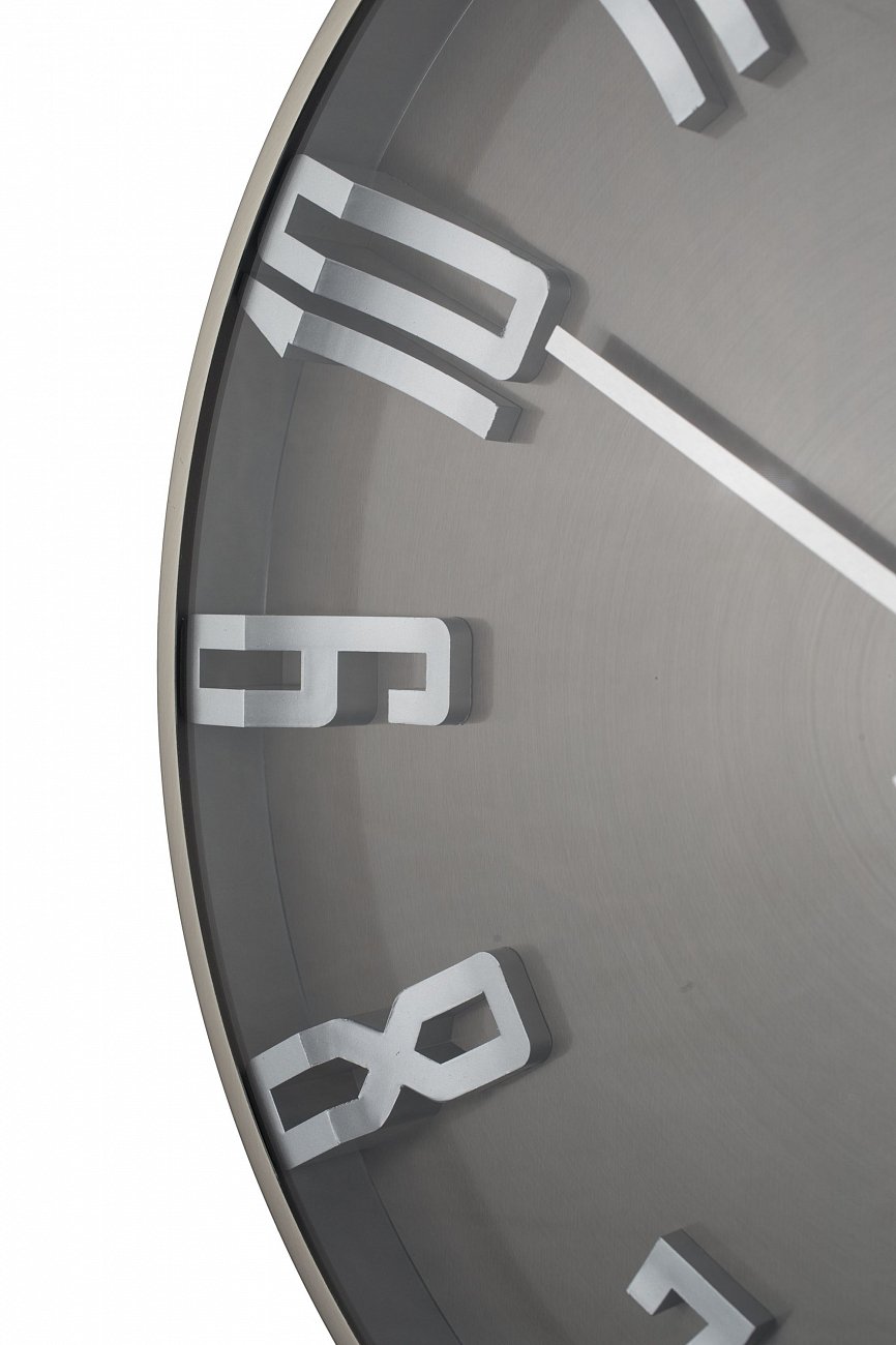 Часы настенные темно-серые Tomas Stern 9014 TOMAS STERN ДИЗАЙНЕРСКИЕ 00-3872770 Серый  - Вид №1