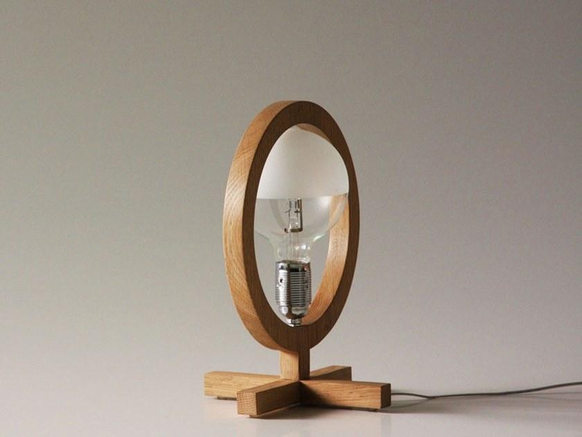 ARKOF LABODESIGN Настольная лампа прямого света галогенная из дуба sun-id-1405391 - Вид №3