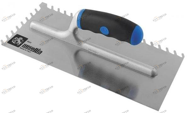 Ausonia Зубчатый шпатель с ручкой из двух материалов Frattazzi sun-id-1462448