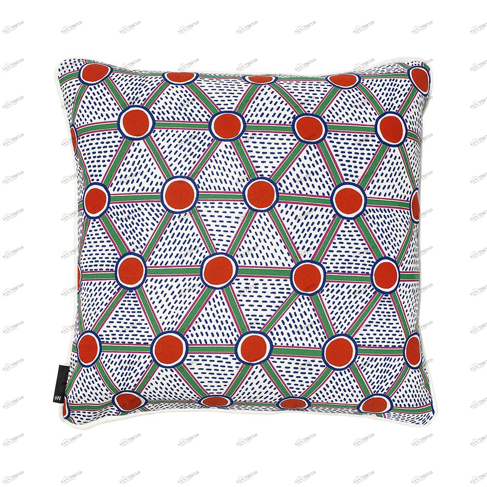 Хлопковая подушка с рисунком "Cells" 50х50 см Hay 400875