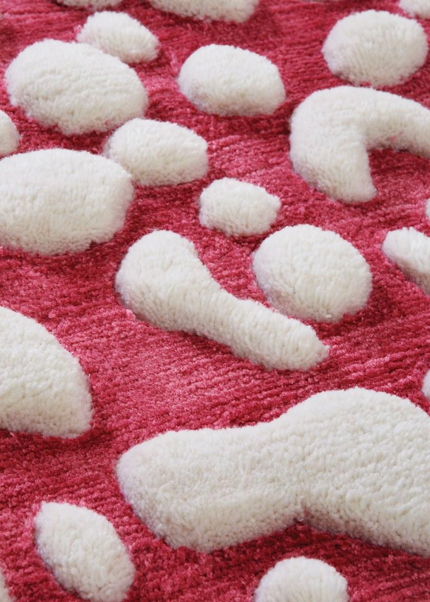 I + I Круглый коврик из шерсти, вискозы и хлопка  C 45  - Вид №2