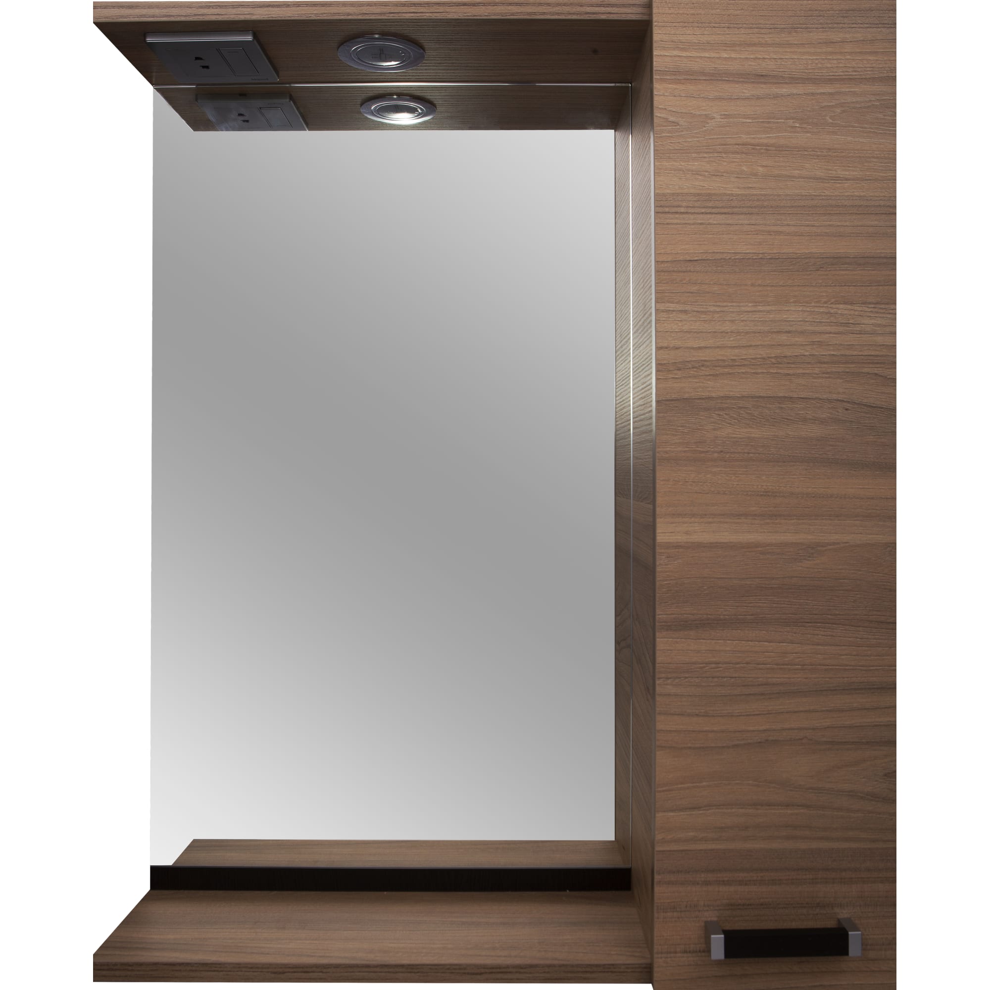 82034803 Шкаф зеркальный «» 60 см, цвет швейцарский вяз Торонто Santreyd 