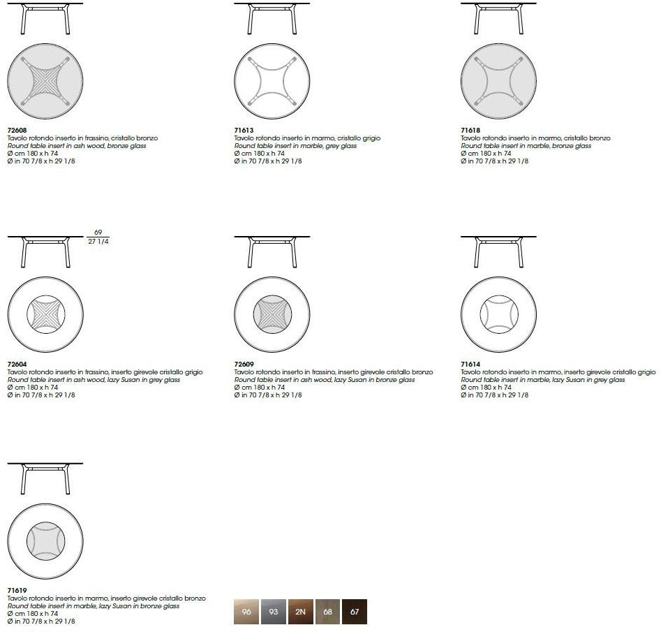 Giorgetti Круглый деревянный стол для гостиной sun-id-1496652 - Вид №4
