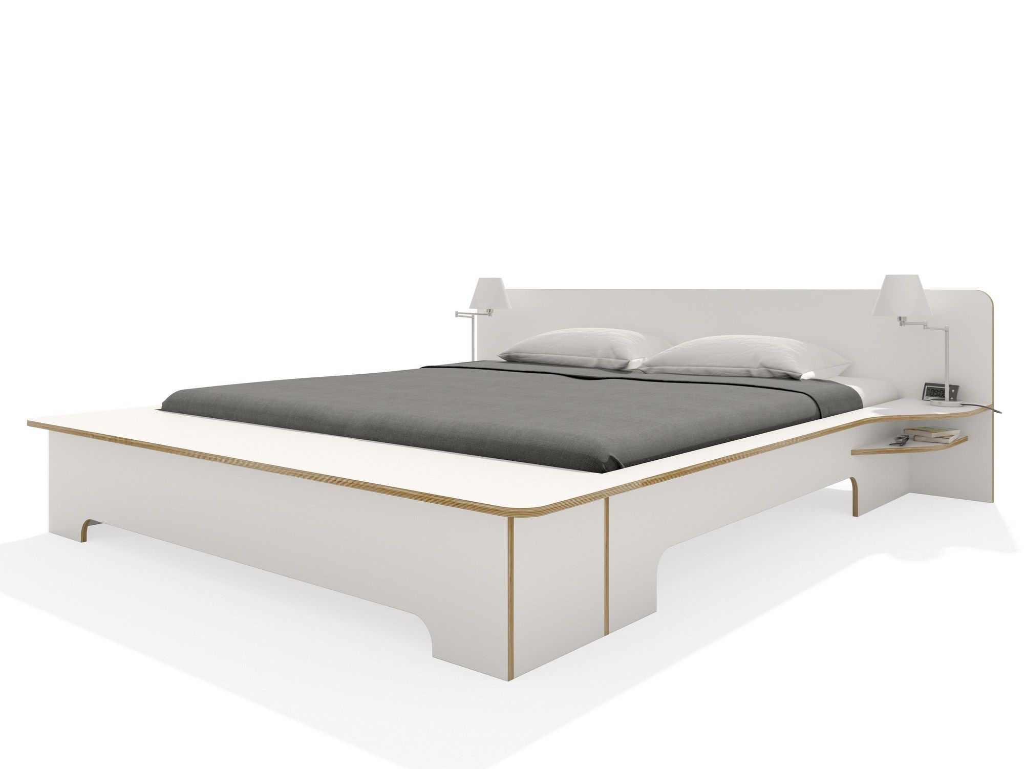 Двуспальная кровать из фанеры Müller Small Living самолет ARCH-00138117 - Вид №7