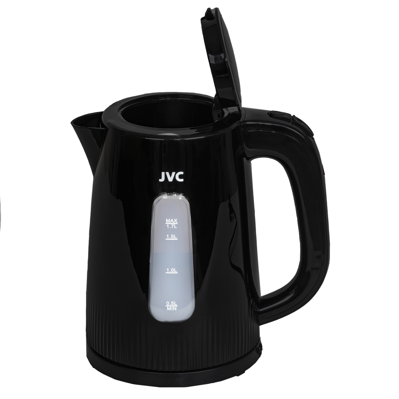 9933796 Электрочайник JVC JK-KE1210 черный STDN-0018698 - Вид №1