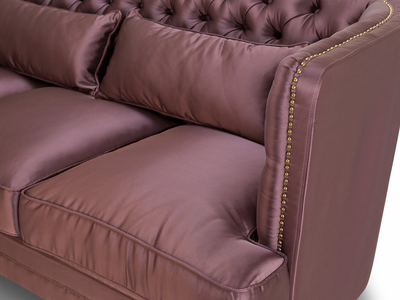 Диван Paris прямой розовый KELLY LOUNGE ДИЗАЙНЕРСКИЕ 045506 Розовый  - Вид №3