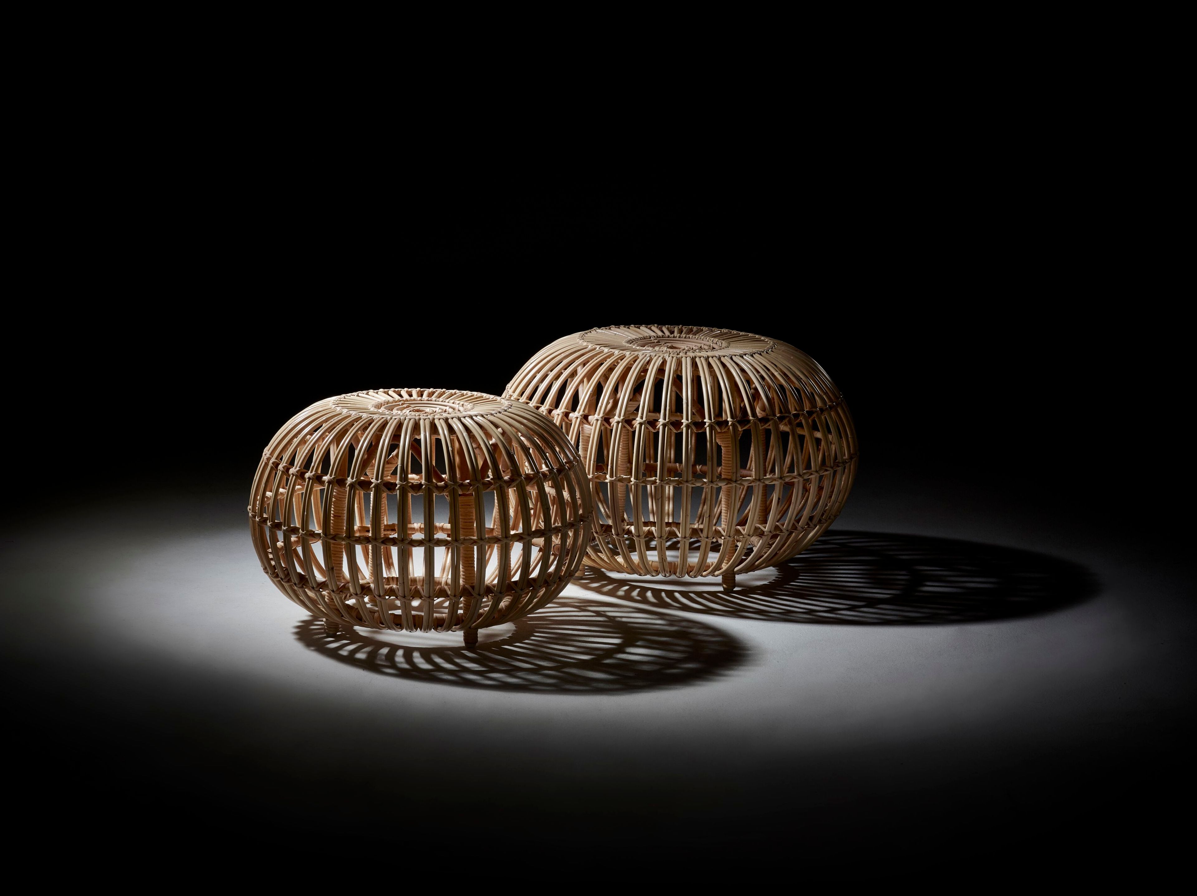 Ротанг низкий стул Sika Design ICONS ARCH-00001309 - Вид №5