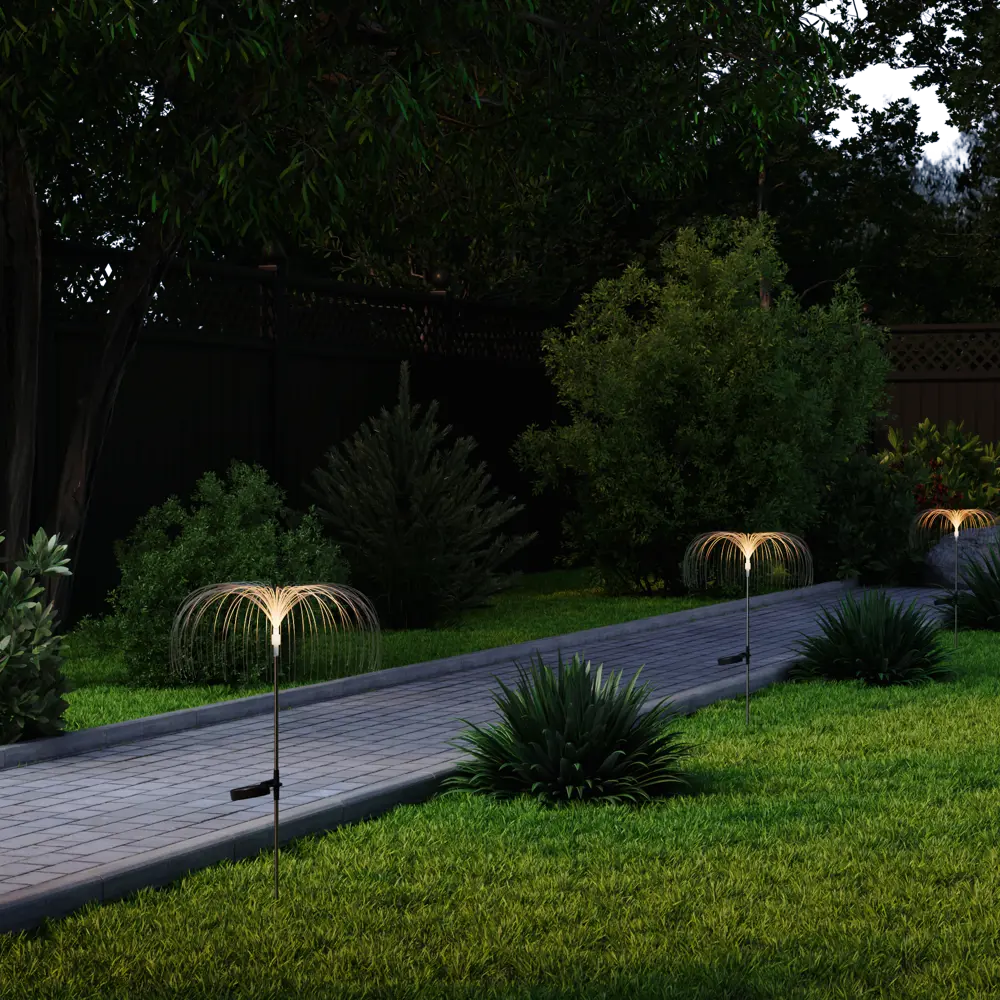 Светильник Kreaforta Miedwie - садовый RGB на солнечной батарее 89386874 STLM-1572855