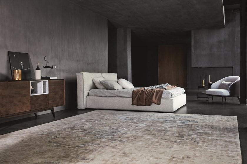 Ditre Italia Кровать из ткани с мягким изголовьем sun-id-1372115 - Вид №3