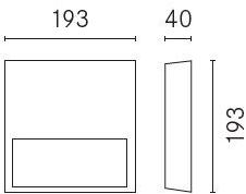 Cariboni group Светодиодный ступень из литого под давлением алюминия Aplos sun-id-1414906 - Вид №3