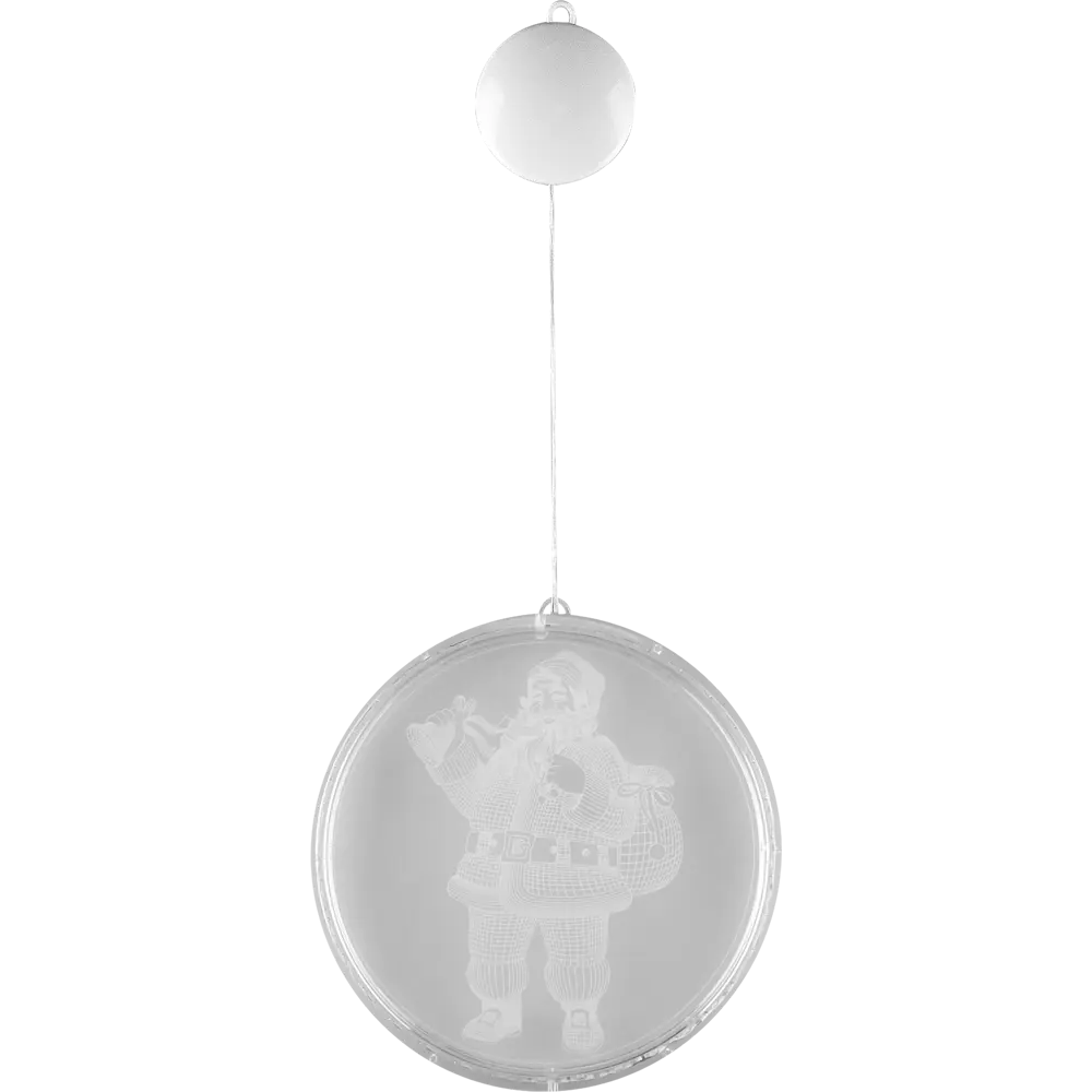 Светильник автономный "Santa 3D round" на батарейках, ? 22 см RITTER STLM-2035258 - Вид №2
