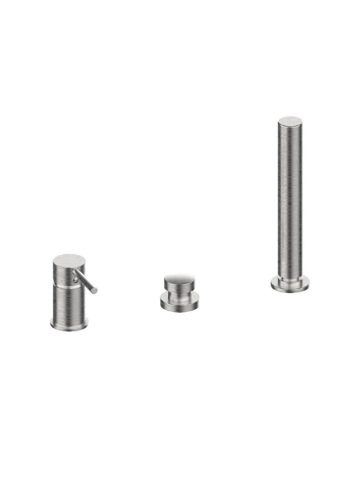 Встраиваемый однорычажный смеситель для ванны с ручным душем Rubinetterie Frattini Pepe XL ARCH-00054876 - Вид №14