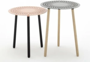 Rolf Benz Круглый высокий журнальный столик