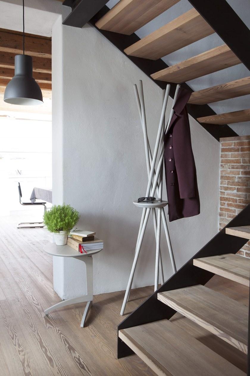 KARN Круглый деревянный журнальный столик Happy design 500 - Вид №4