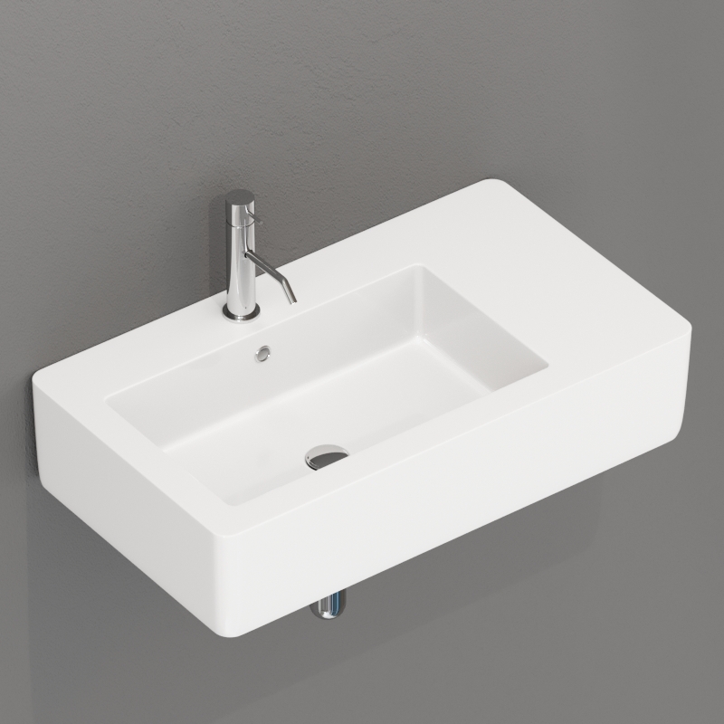 324301 Подвесная раковина настенная прямоугольная Kerasan Outlet