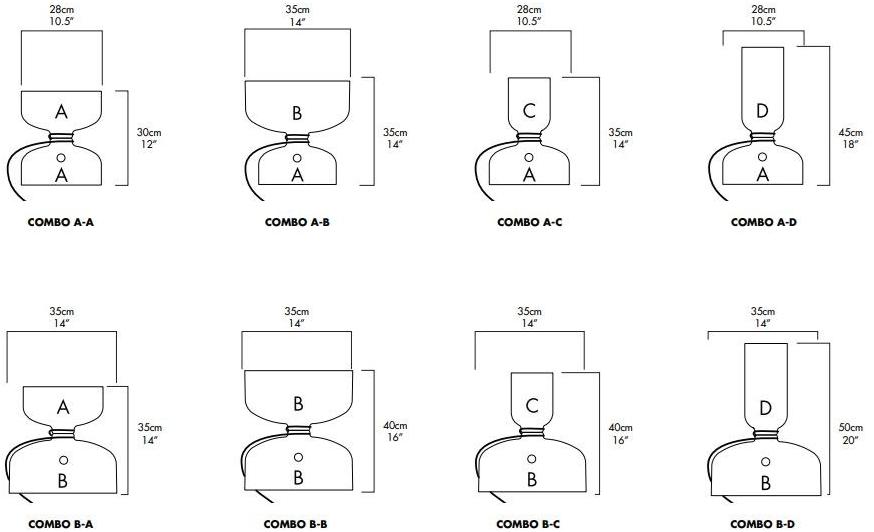 Настольная лампа из алюминия Spotlight volumes Santreyd sun-id-1504592 - Вид №8