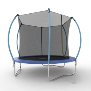 91931212 Батут с защитной сеткой Evo jump Lite 8ft blue 244x150 см STLM-1324837