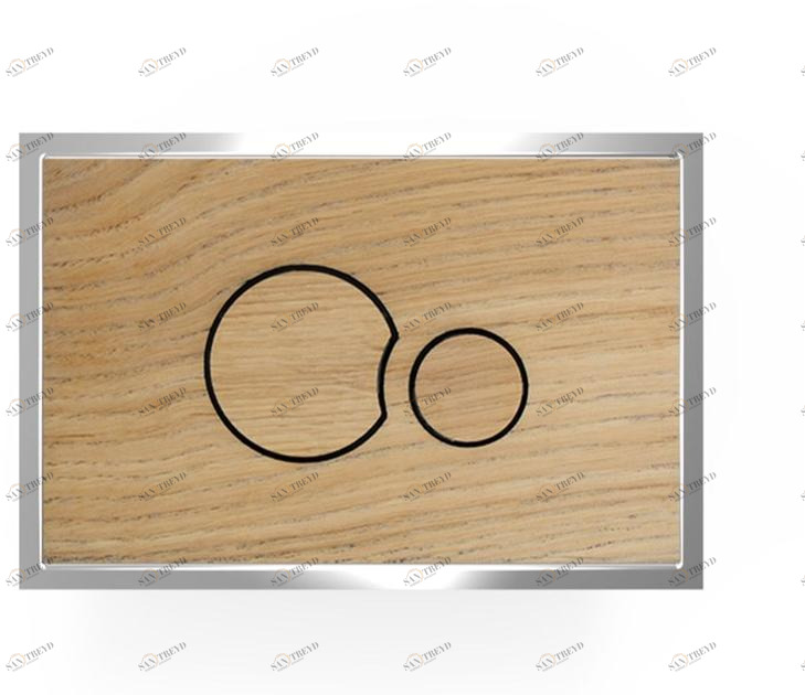 Redi Панель смыва для унитаза из дерева Nicoll P2la706