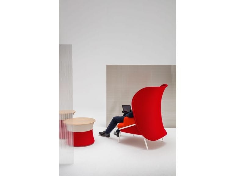 Журнальный столик из низкой ткани для гостиной MDD сетка ARCH-00059716 - Вид №2