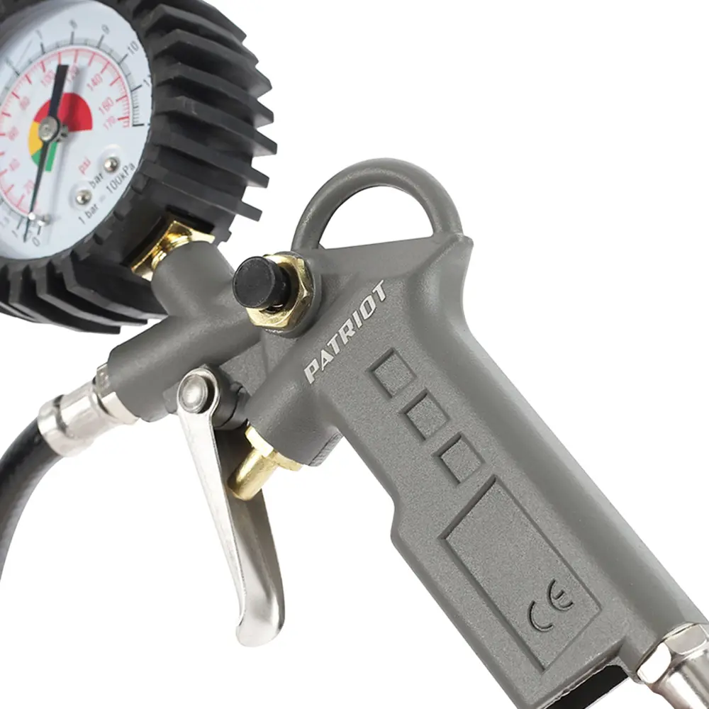 Пистолет для подкачки шин Patriot GN 60D с манометром 400 л/мин STLM-2116044 - Вид №4