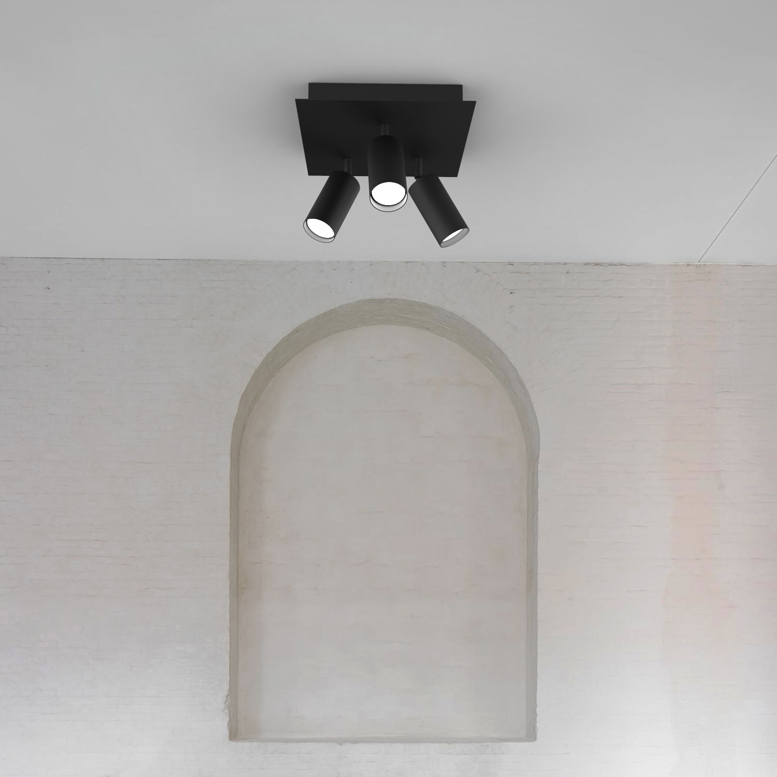 Несколько регулируемых потолочных прожекторов WayPoint форма ARCH-00134774 - Вид №1