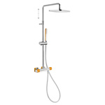 Двухходовой настенный термостатический смеситель для душа TRESMOSTATIC-20019501NA TRES Thermostatic