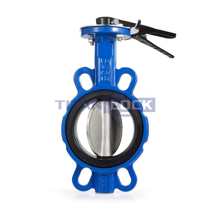 Затвор дисковый (бабочка) межфланцевый чугунный, диск нерж. 304, упл. EPDM, DN80 TL080FBVS-EP TITAN LOCK  - Вид №4