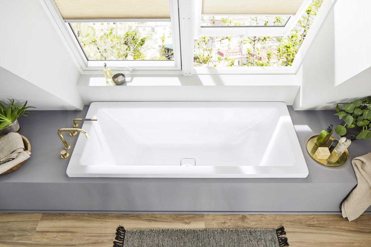 Ванна KALDEWEI Сталь эмалированная 732 282 холодный серый 90 732282 - Вид №3