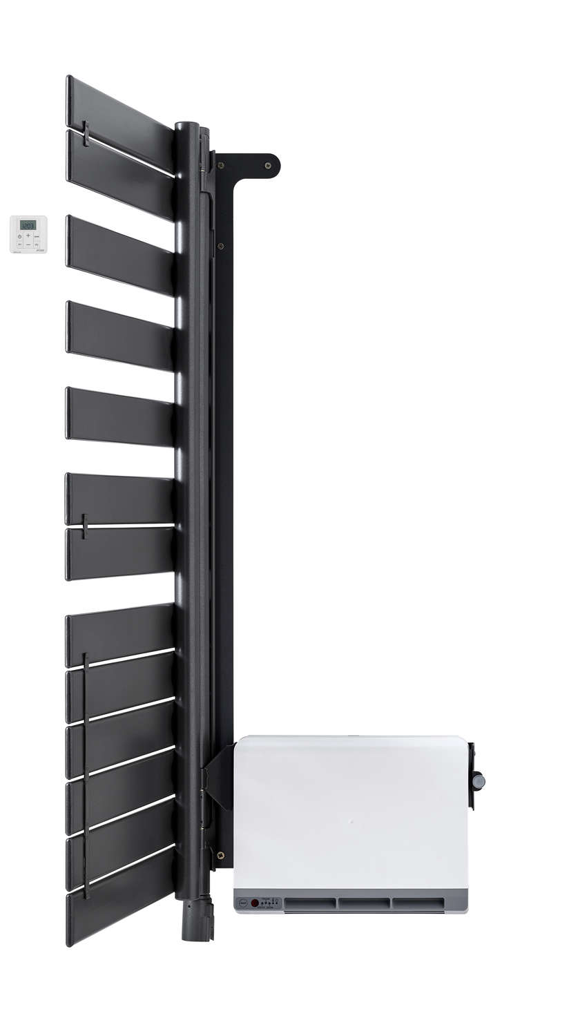 Электрический радиатор TXCL075-055IFS Régate Twist +Air, pivot à gauche (Avec soufflant) Acova 1252  - Вид №3