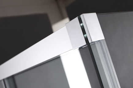 Душевая дверь в нишу CEZARES PREMIER-SOFT-W-BF-1-130-C-Cr-IV  - Вид №2