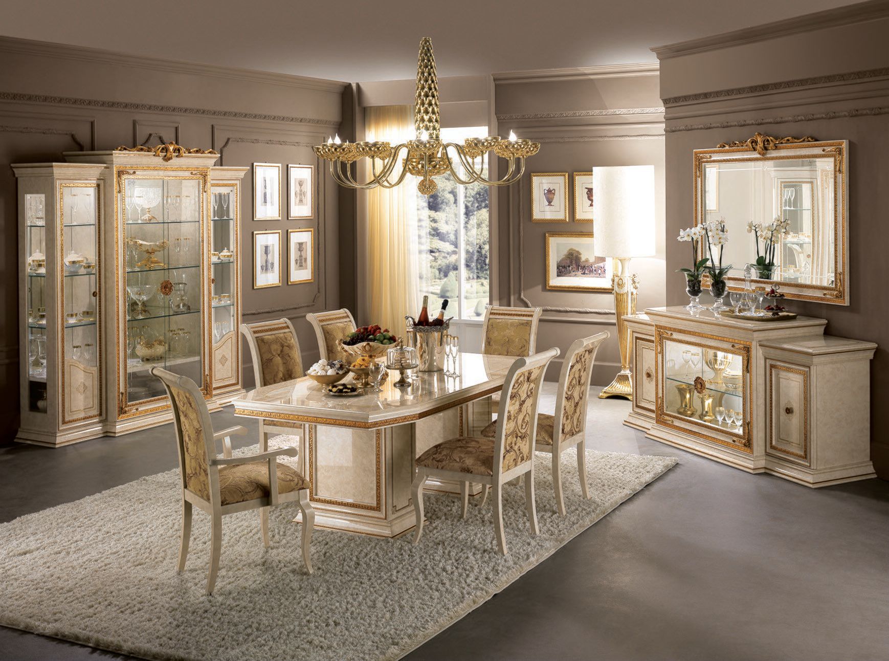 Деревянный шкаф с распашными дверями Arredoclassic Леонардо ARCH-00045146 - Вид №1