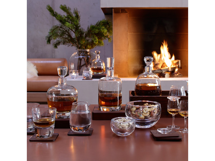 Декантер Arran Whisky с деревянной подставкой Whisky 1 л LSA International G121836301 - Вид №1