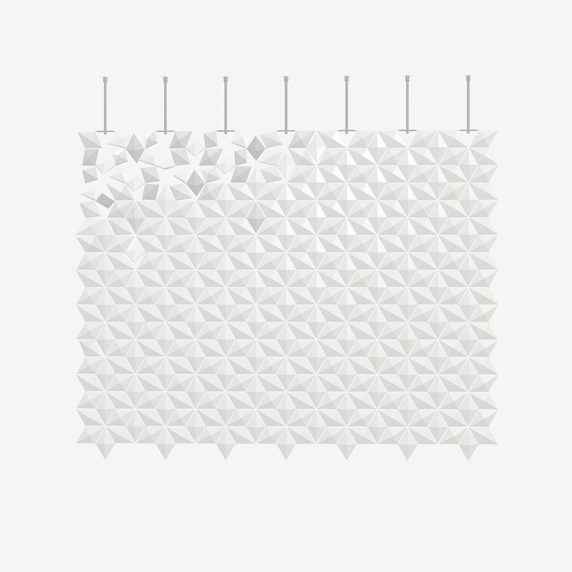 Подвесная перегородка bloomming FACET 238x187cm bianco ARCH-00036013 - Вид №3