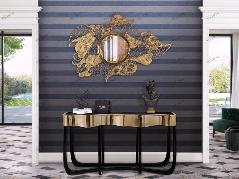 Omexco Полосатые флизелиновые обои Infinity sun-id-1382240