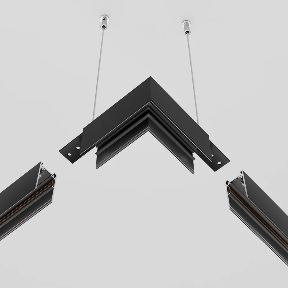 Коннектор угловой VOLTEGA Twist для трековых систем освещения 89438131 STLM-1583984 - Вид №1