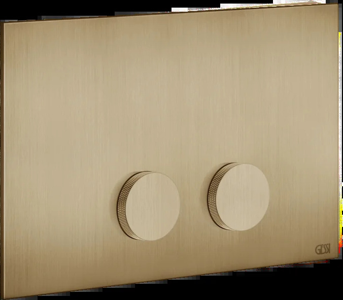 Запорная пластина 54623 726 Gessi Anello ТЕПЛАЯ БРОНЗА BR. PVD