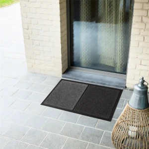 Коврик грязезащитный KREAFORTA Schelde полипропилен 45x80 см цвет серый