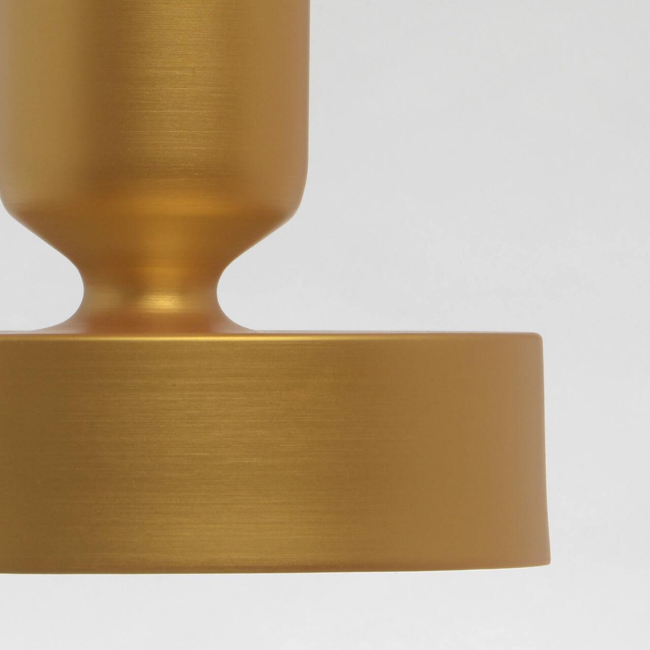 Подвесной светильник MW-Light Элвис 1 715010201 MW-LIGHT ЭЛВИС 1 199771 Золотой  - Вид №1