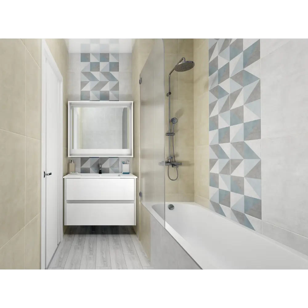 Плитка настенная Loft «Гео Сканди» 30х60см 1.62 м² BELANI STLM-2198895 - Вид №3