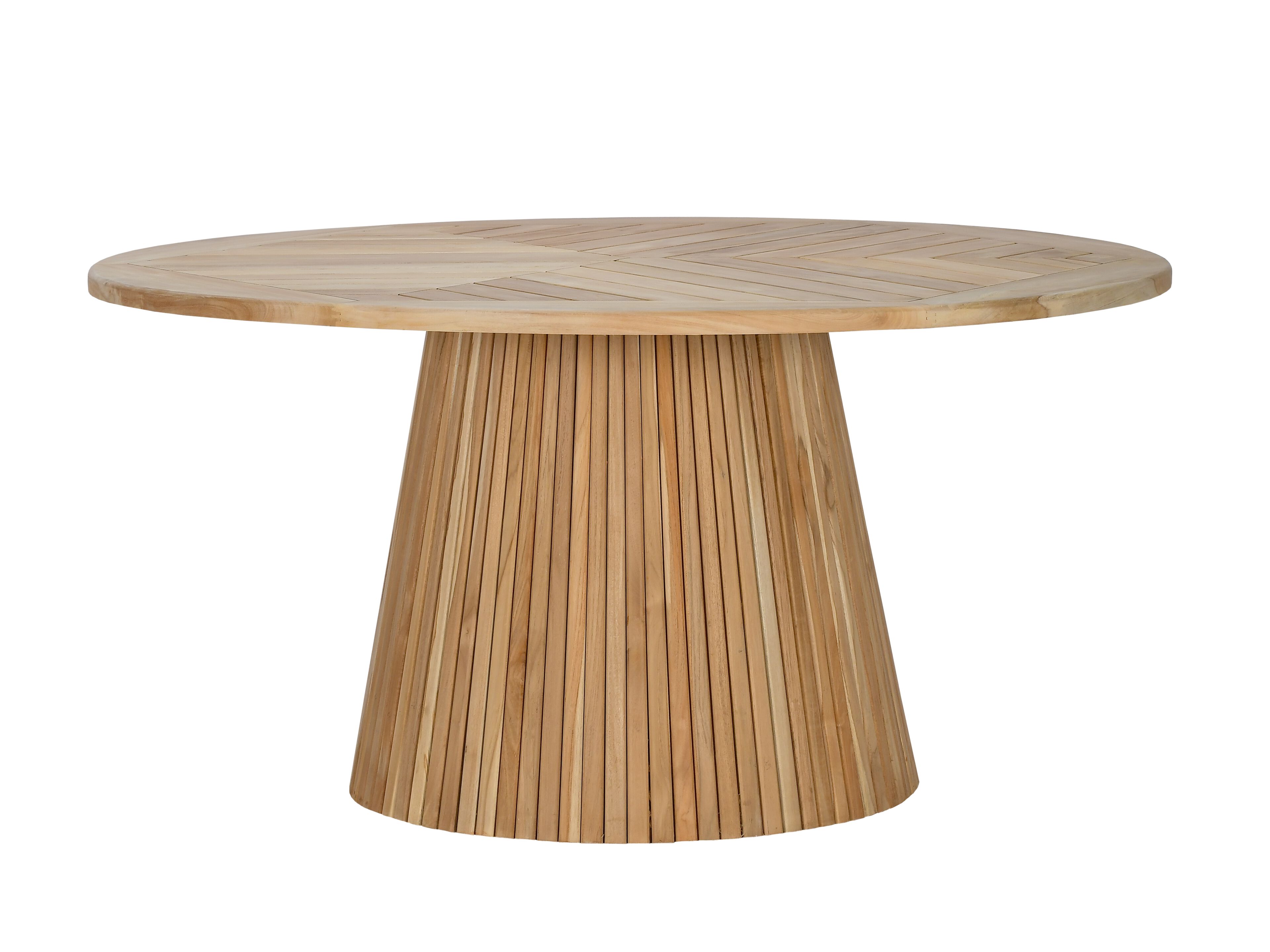 Круглый стол из тикового дерева cbdesign Tino ARCH-00117165