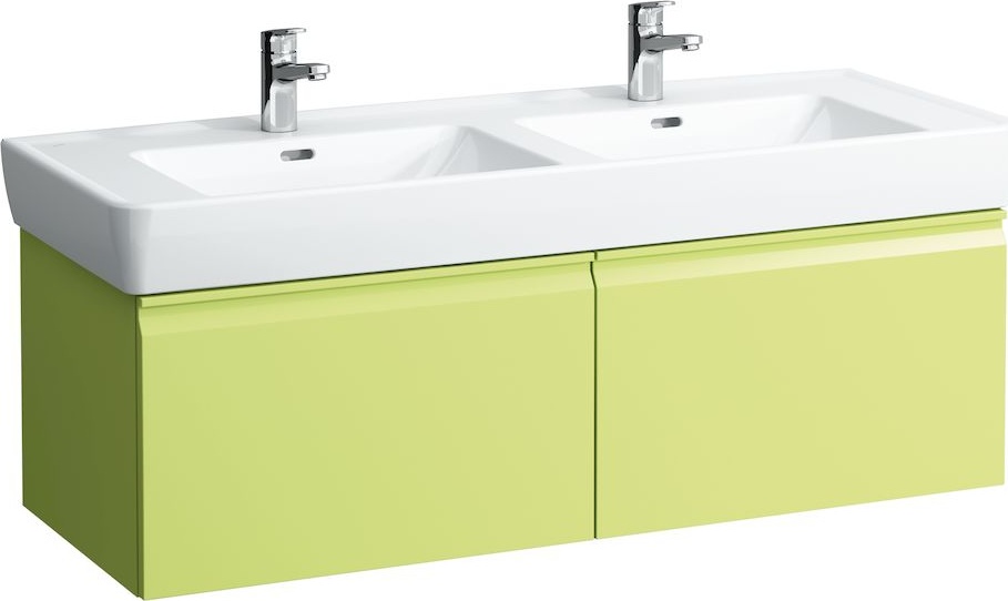 H4830810959991 Шкафчик под раковину с сифоном, экономящим пространство, для раковины 814967, 2 выдвижных ящика LAUFEN PRO - Вид №11