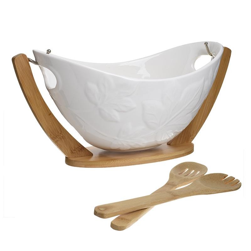 6860476.0010 НАБОР ДЛЯ САЛАТА, 3 ПРЕДМЕТА TO4ROOMS  - Вид №1