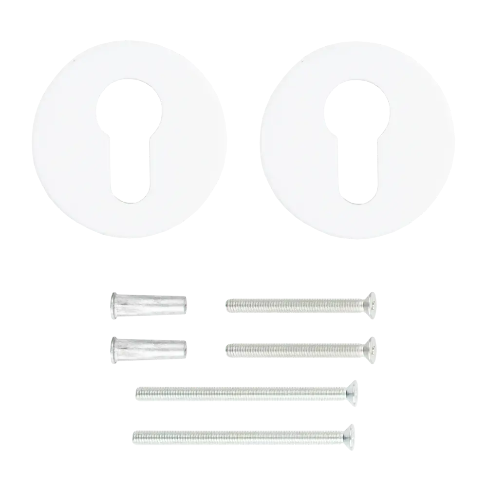 Santreyd Накладка на цилиндр Inox РТ-002 матово-белая 85302631 STLM-0061027 - Вид №1